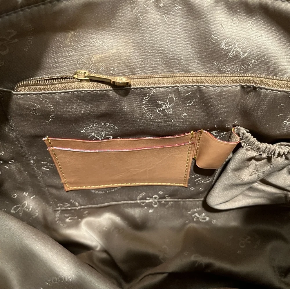 Beautiful Rioni‎ Moda Italia Satchel Signature Teacher's Bag  Like New Co…